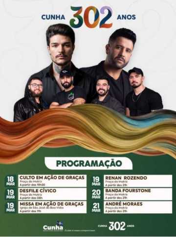 Aniversário de Cunha