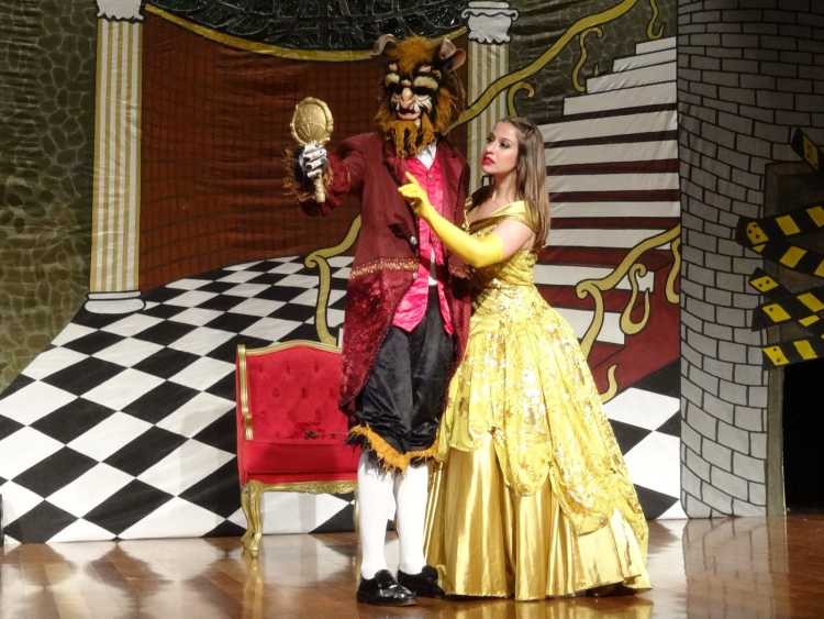 'A Bela e a Fera - O Musical' acontece no domingo (27) em São Sebastião