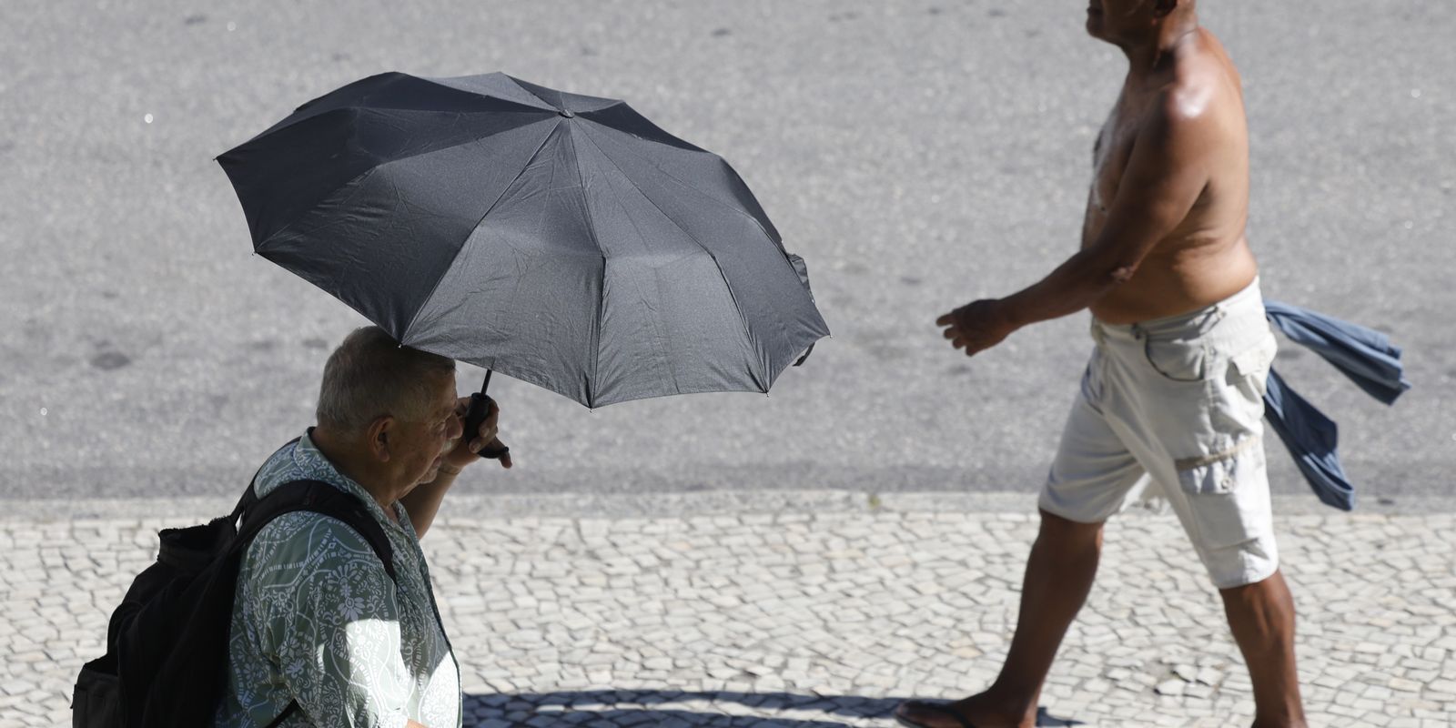 Com 40°C, Rio tem 450 atendimentos de saúde por dia por causa do calor