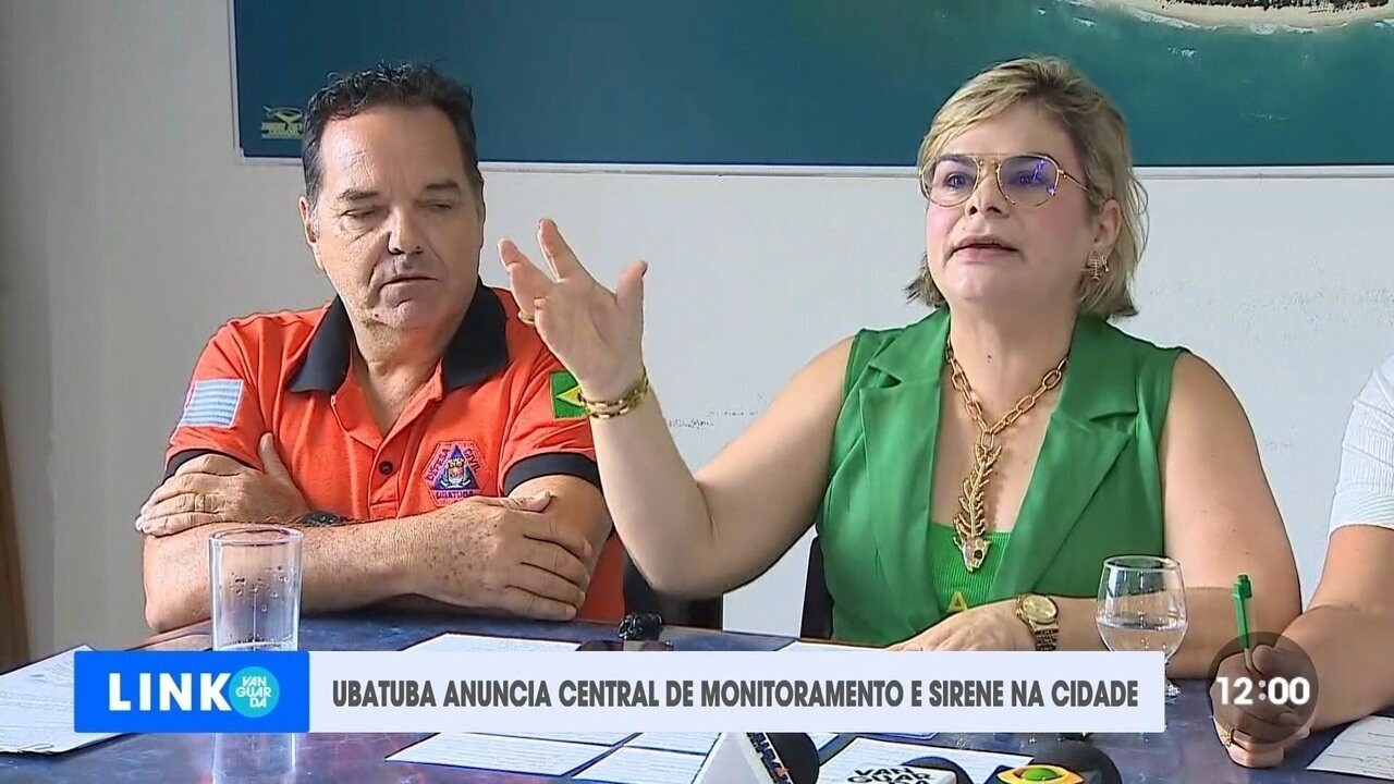 Ubatuba contrata serviço de meteorologia por R$ 1,4 milhão e deve receber sirene de alerta para chuva