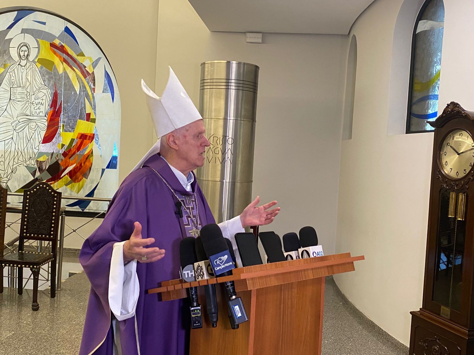 Dom Orlando Brandes destaca gratidão após 10 anos como arcebispo de Aparecida: 'Aprendi muito com o povo'