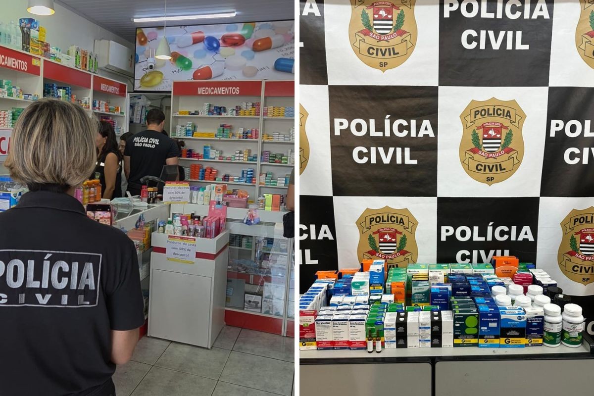 Farmacêutico é preso suspeito de vender remédios psiquiátricos e para emagrecer sem receita em Bragança Paulista