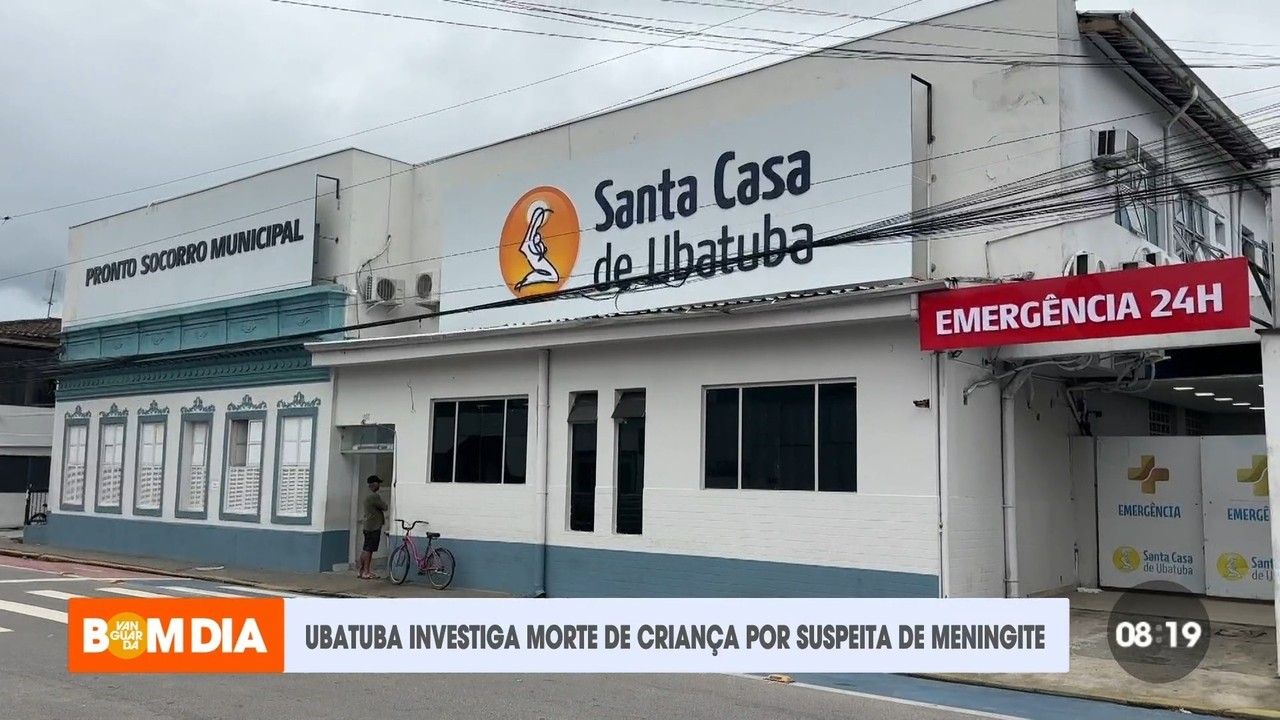 Laudo confirma que criança morreu por meningite em Ubatuba