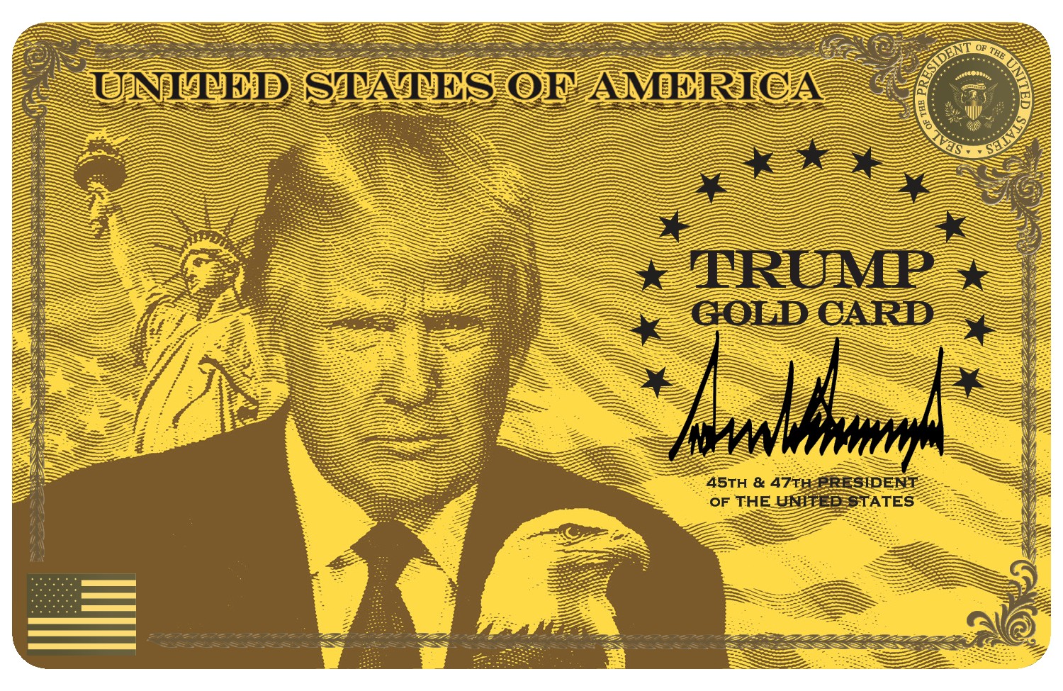 Visto 'Gold Card' de Trump foi concedido a apenas uma pessoa até agora; documento custa US$ 1 milhão
