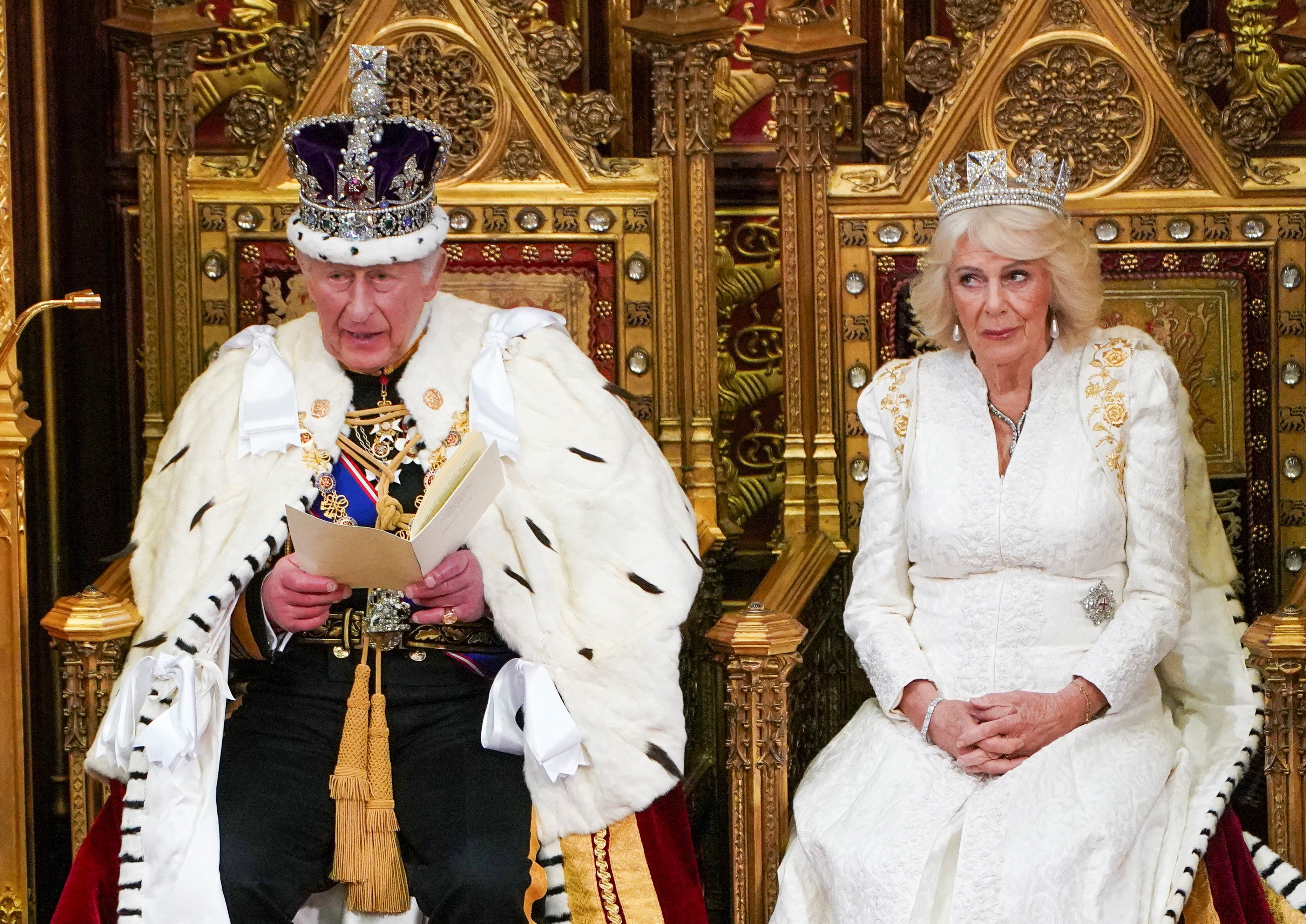 Em discurso no Parlamento, rei Charles III fala de mundo 'perigoso e volátil' e pede que governo melhore o padrão de vida dos britânicos