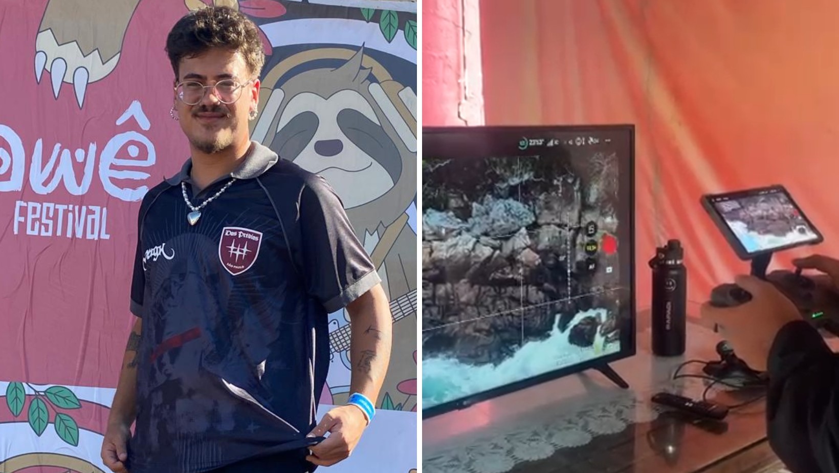 VÍDEO: Bombeiros usam drones para reforçar buscas por jovem que desapareceu no mar em São Sebastião