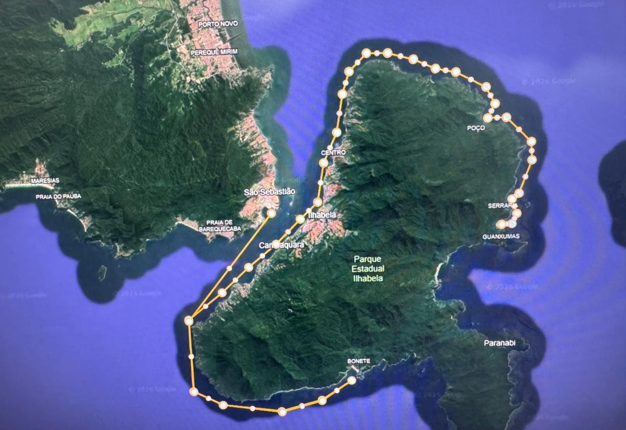 Após encontro de moto aquática, buscas por casal que desapareceu durante passeio em Ilhabela são suspensas