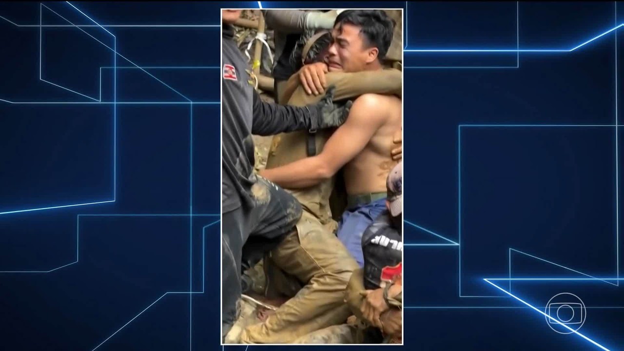 Fortes chuvas ameaçam atrasar buscas por duas pessoas desaparecidas em caverna no Laos