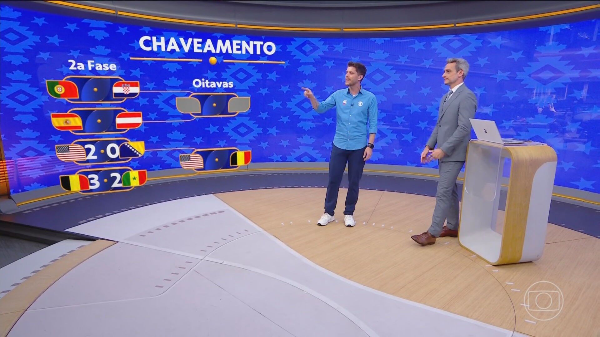 Chaveamento da Copa do Mundo: veja como ficou os confrontos das oitavas após jogos de quarta-feira (1º) e o caminho do Brasil