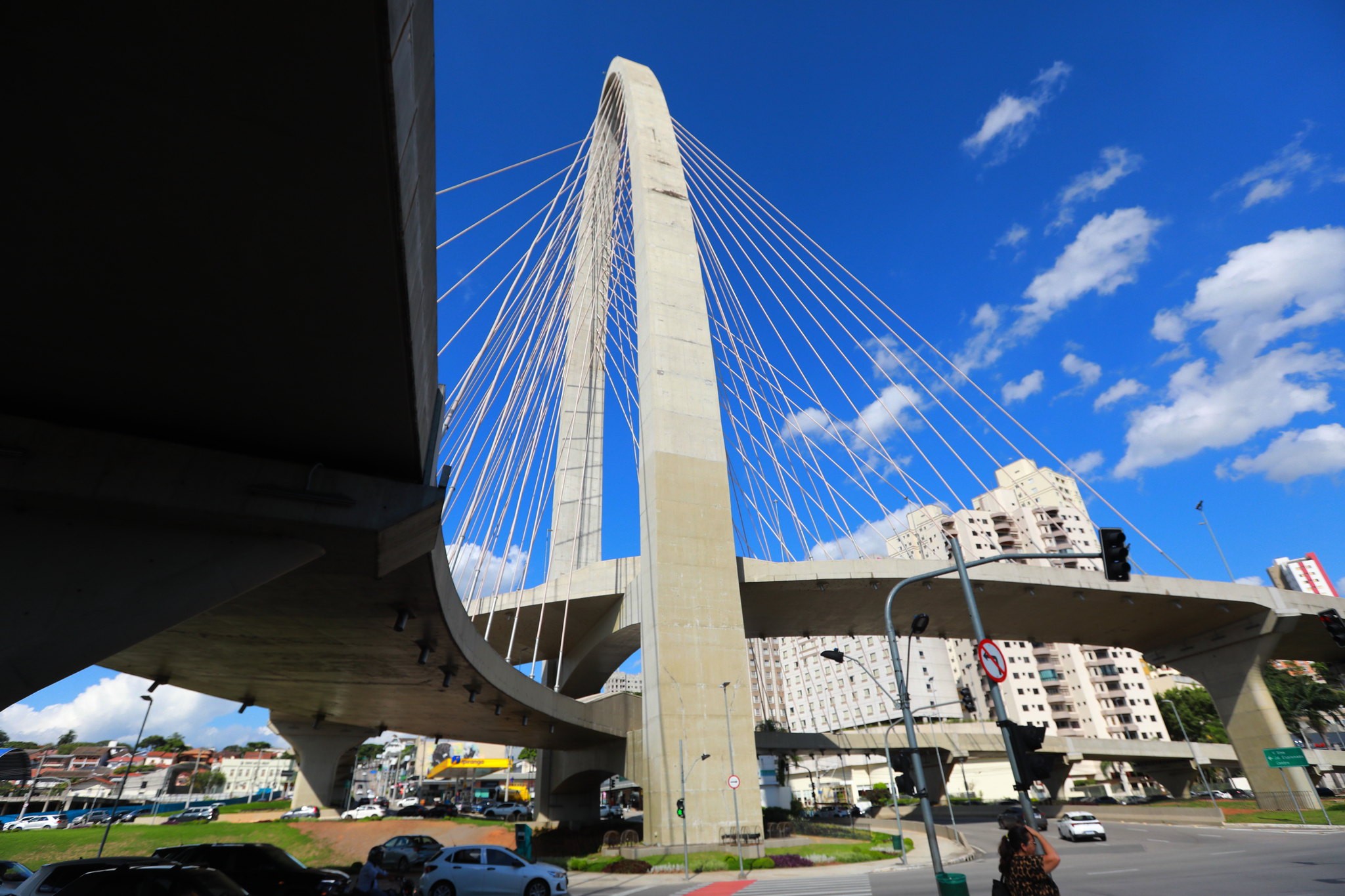 Ponte Estaiada tem interdições a partir desta quinta-feira em São José dos Campos