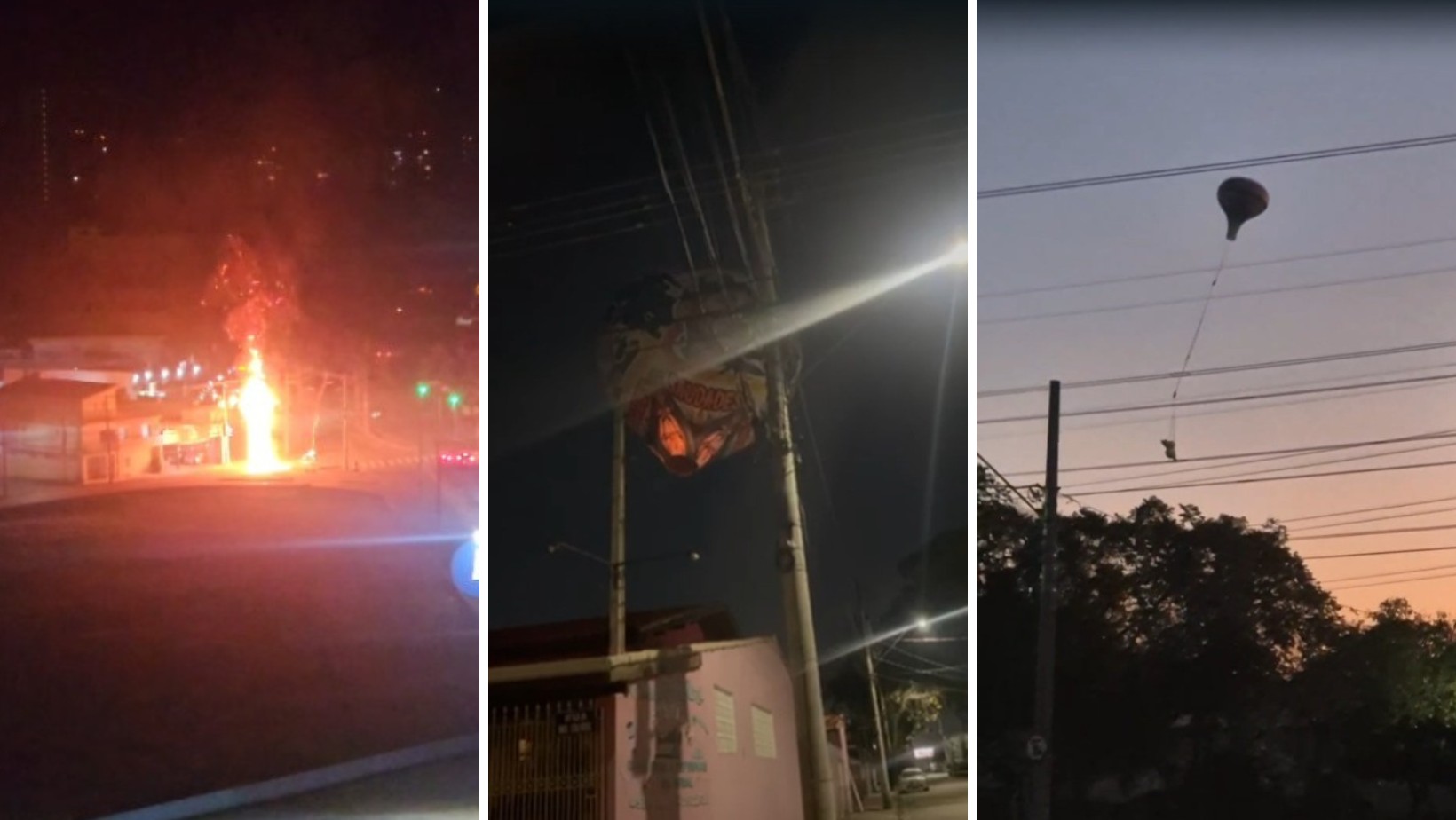 Quarteto é investigado por suspeita de envolvimento com soltura de balões em São José dos Campos