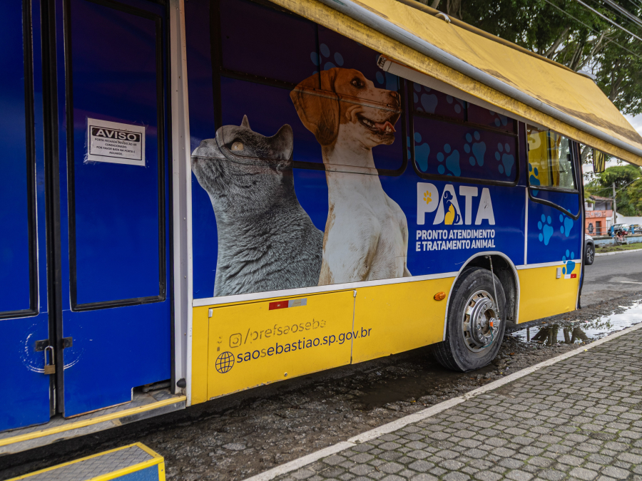 Pata Móvel amplia atendimentos veterinários gratuitos em São Sebastião (SP)