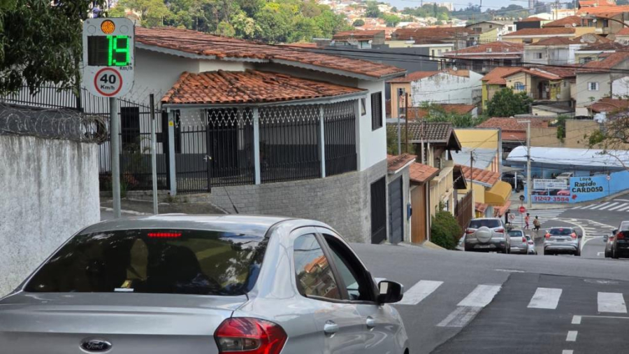 Lombada eletrônica começa a funcionar nesta segunda-feira (28) em Bragança Paulista