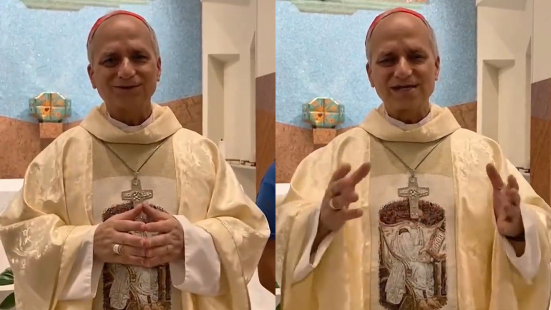 VÍDEO mostra mensagem de Robert Prevost ao Brasil antes de se tornar papa