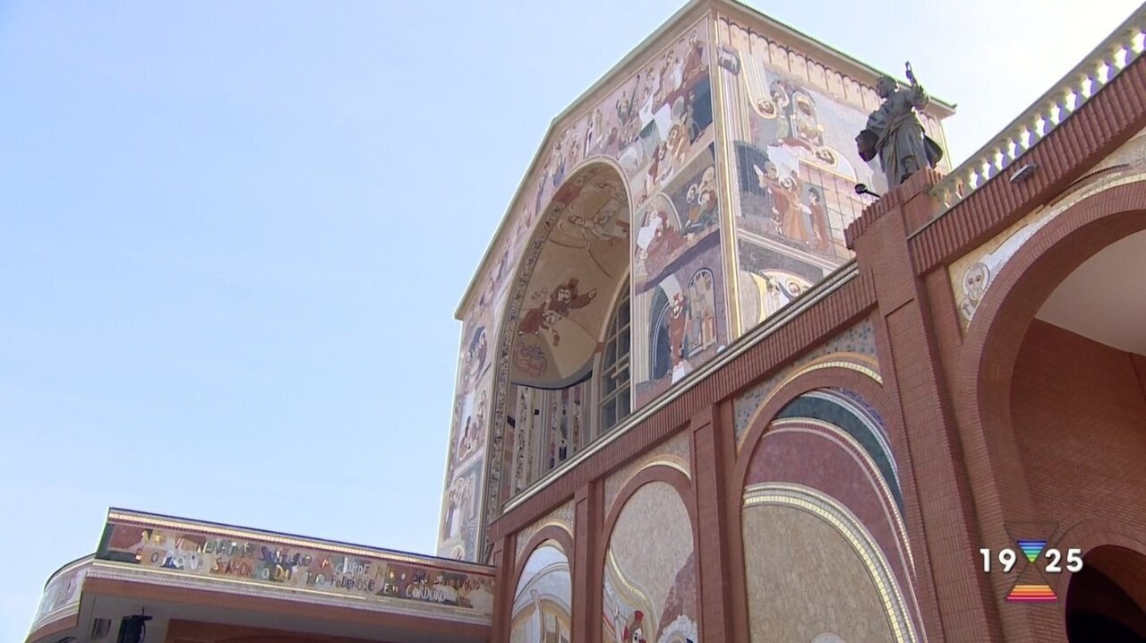 Santuário Nacional de Aparecida vai inaugurar fachada com cenas bíblicas que retratam a criação do mundo