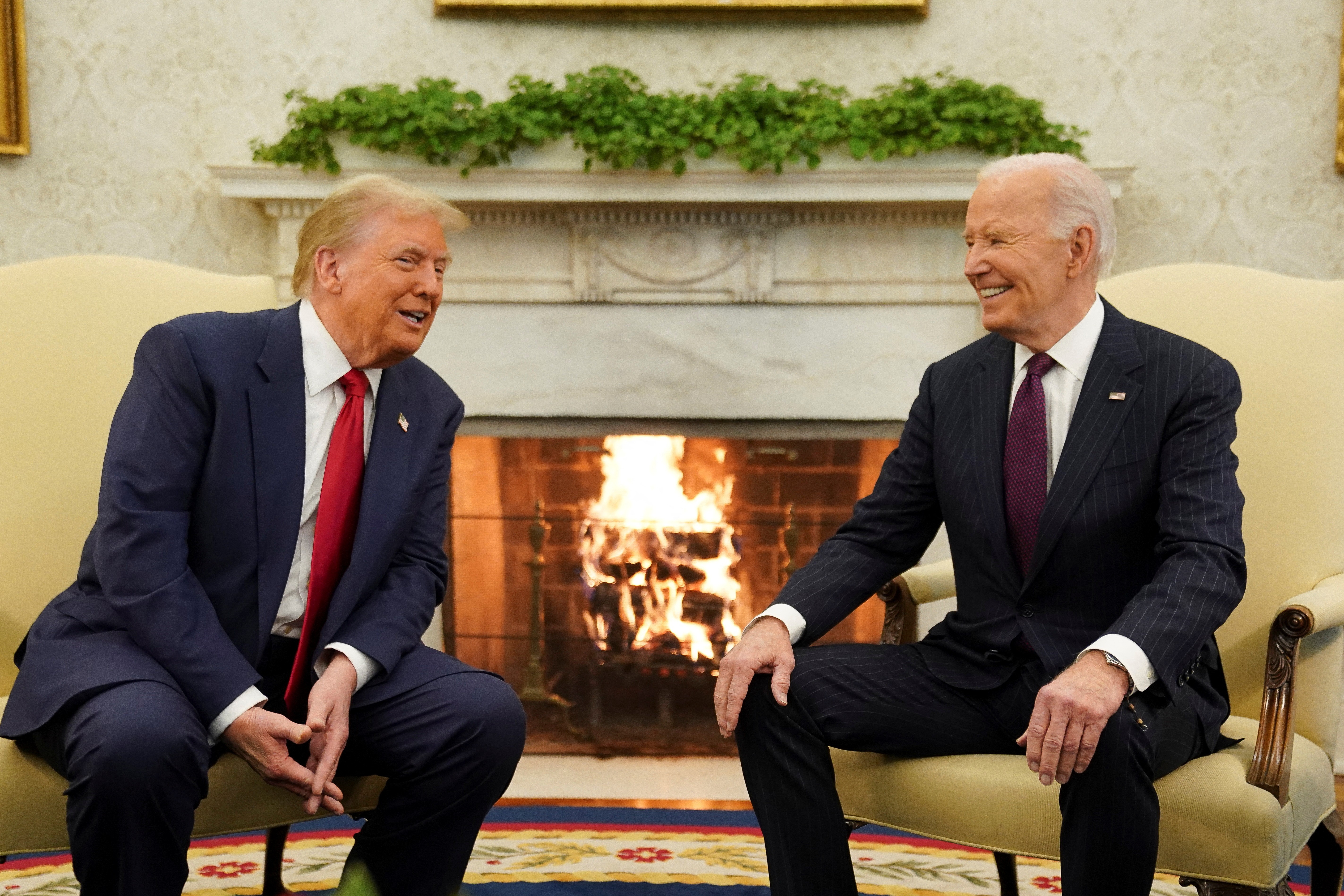 Trump diz estar 'entristecido' pelo diagnóstico de câncer de Joe Biden
