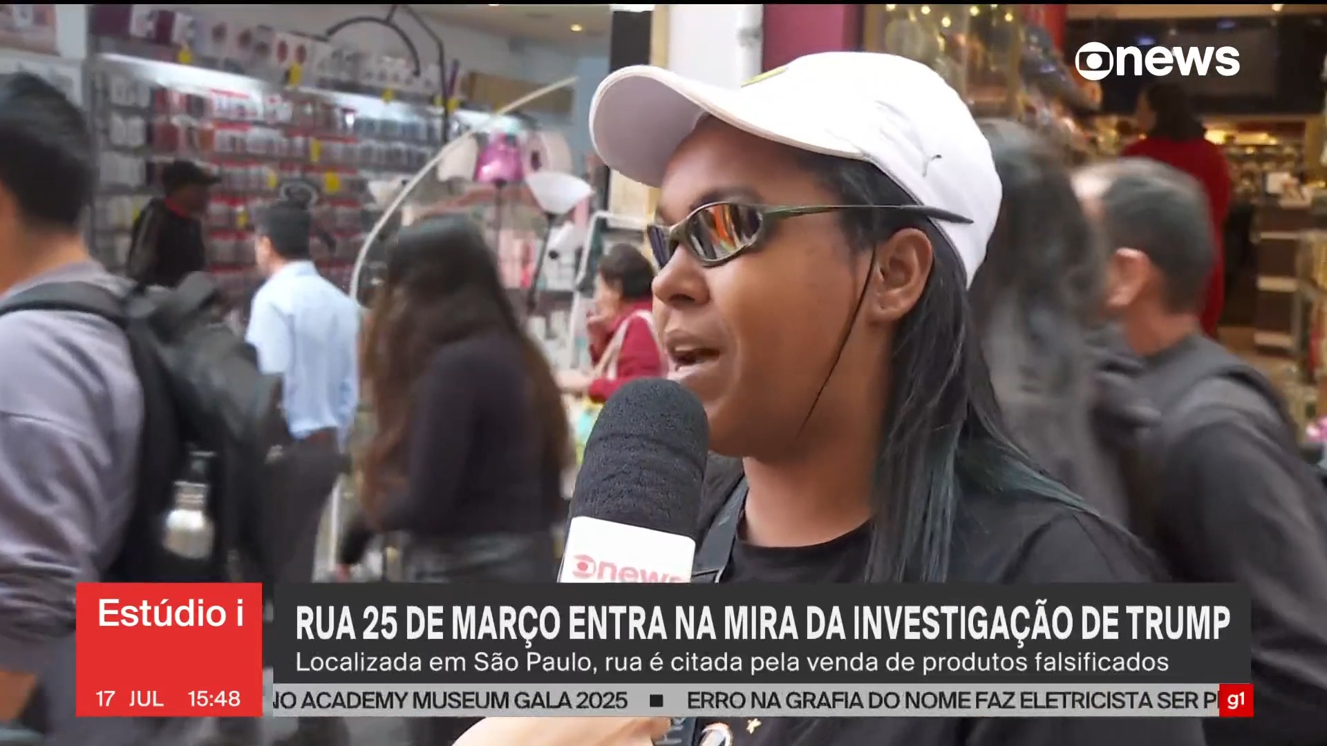 'Não tem que palpitar', 'não representa o Brasil', 'China assusta EUA': lojistas e clientes da 25 de março reagem sobre investigação de Trump